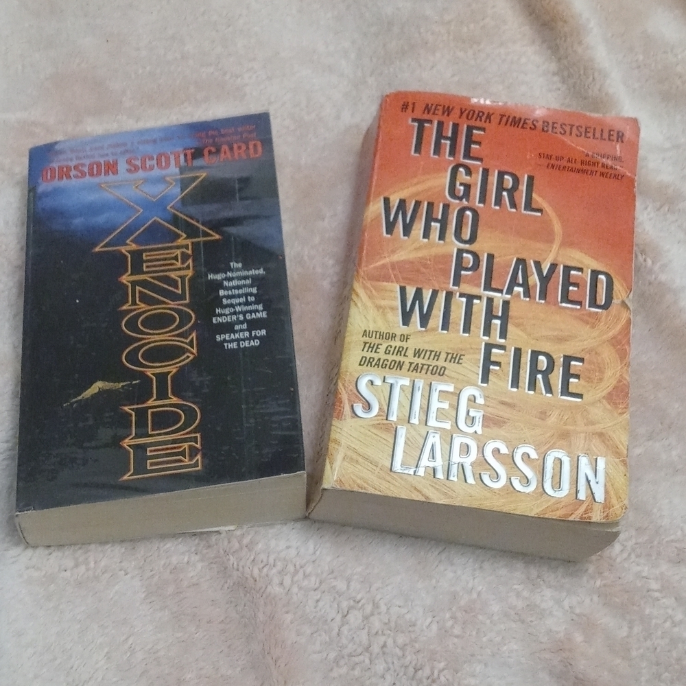XENOCIDE book, the girl who played with fire
